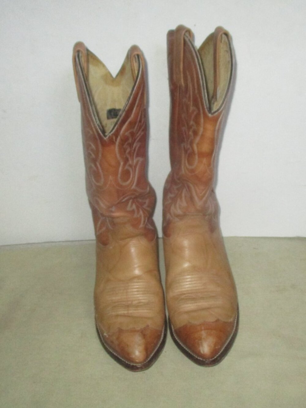 J Chisholm Cowboy Boots Size 8 1/2D